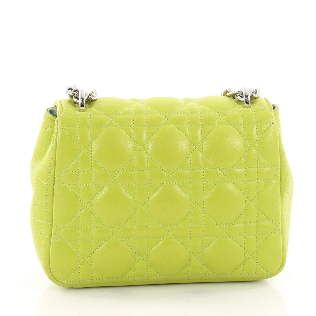 Miss Dior Long Chain Handbag Cannage Quilt Lambskin Mini