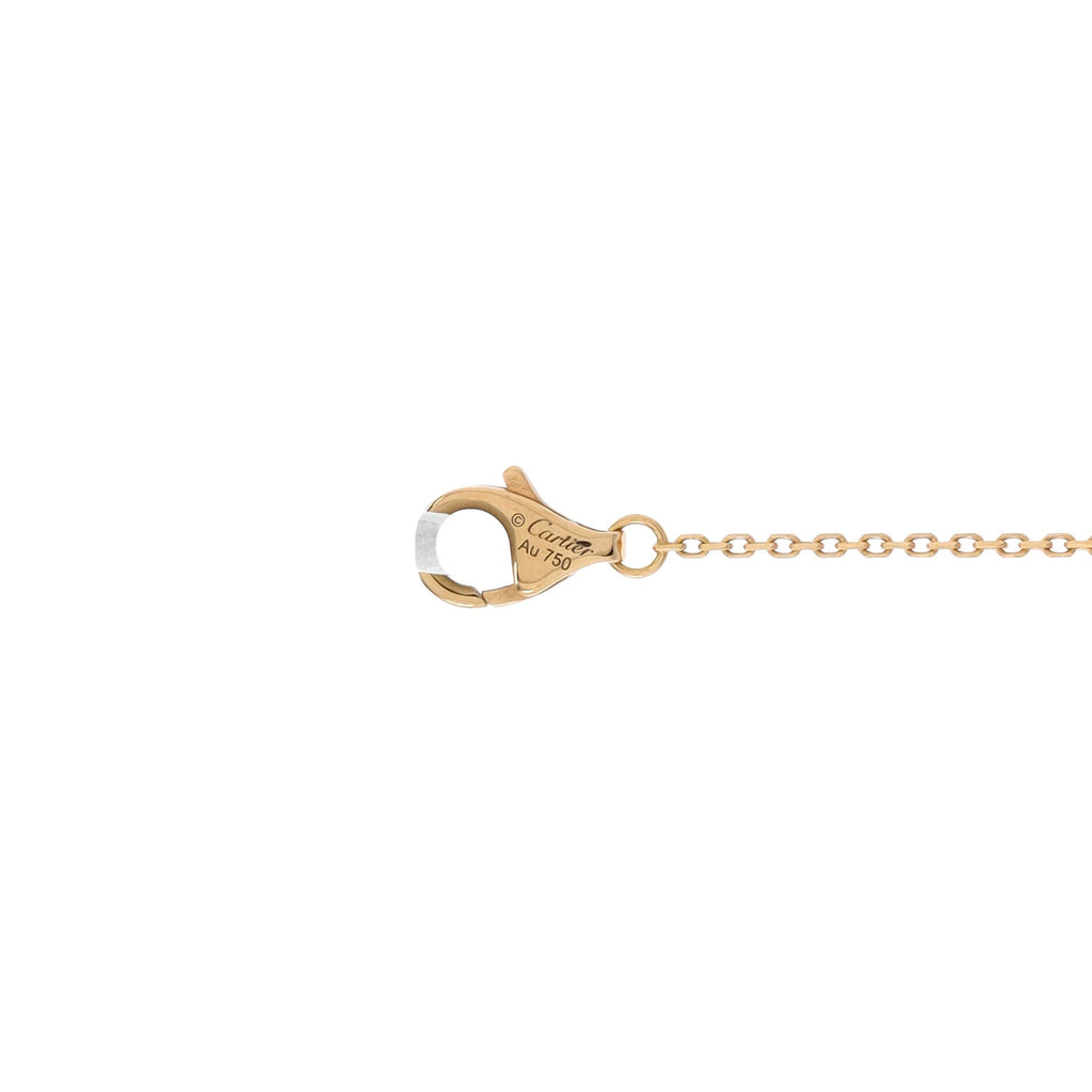 Trinity Chain Bracelet 18K Tricolor Gold and Diamonds
