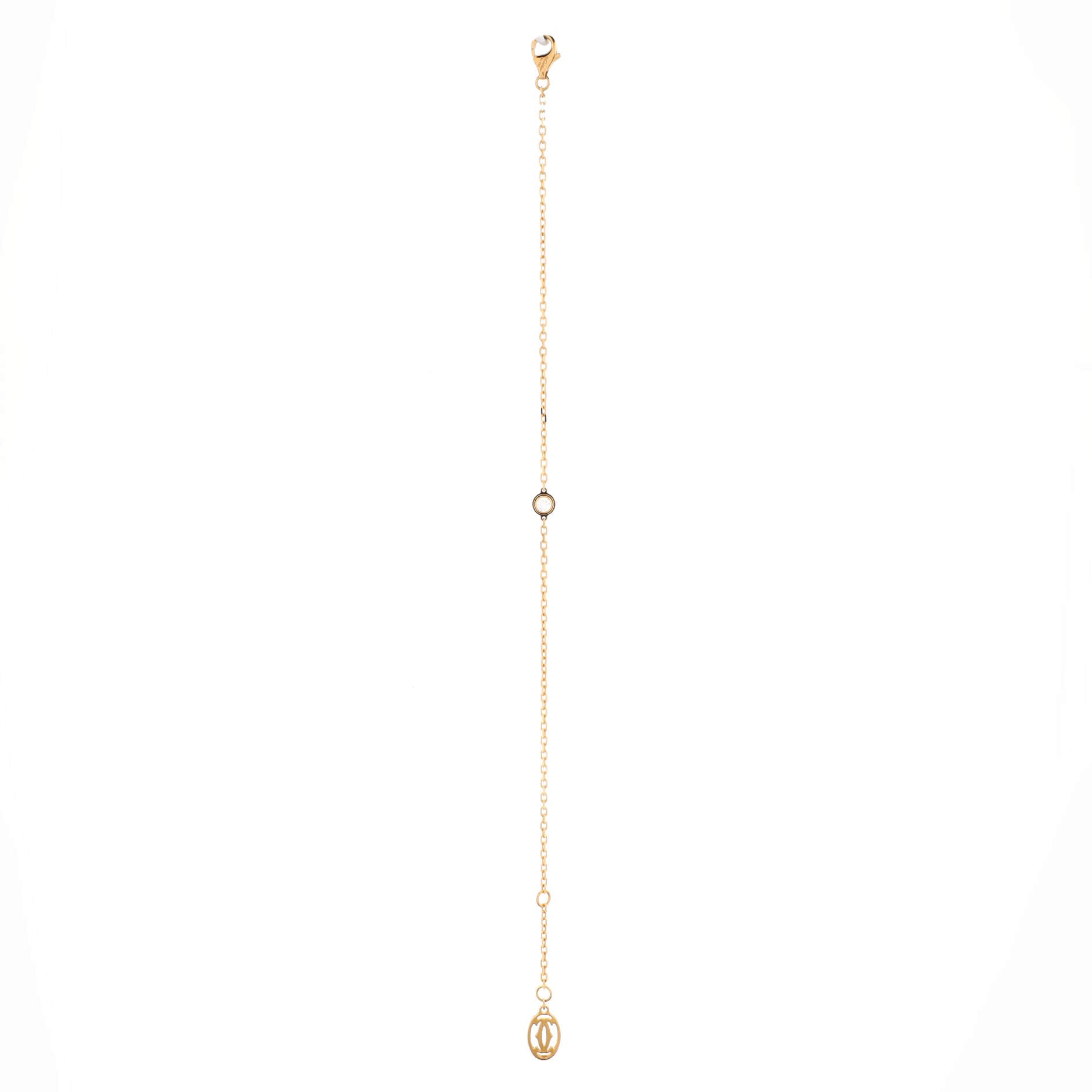 D'Amour Bracelet 18K Yellow Gold and Diamond Small