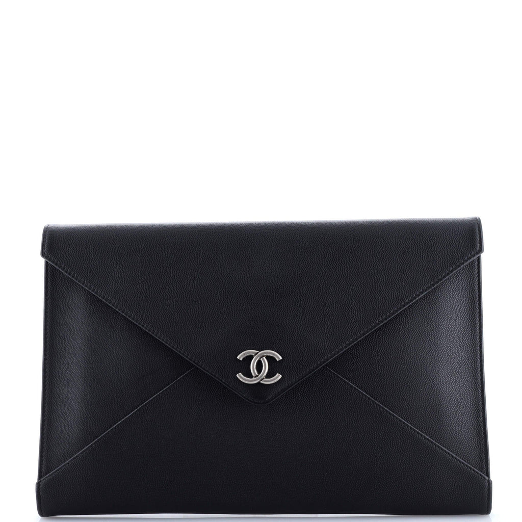 Envelope Clutch Caviar Large