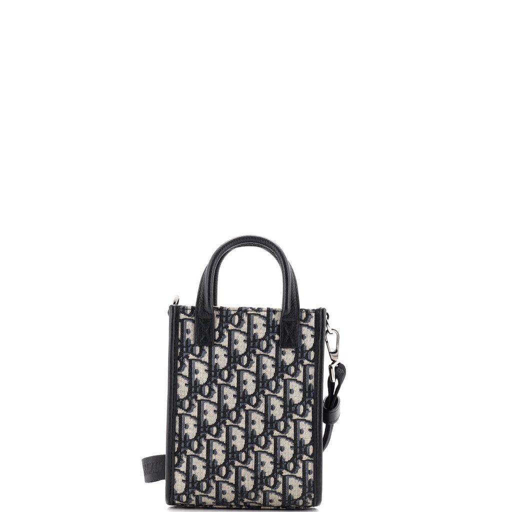 Safari North South Convertible Tote Oblique Canvas Mini