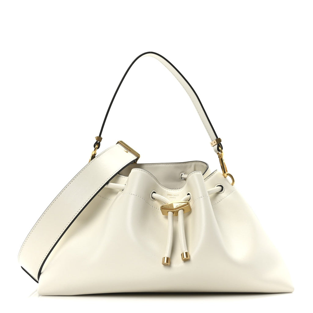 Calfskin Bon Bon East West Bucket Bag Latte