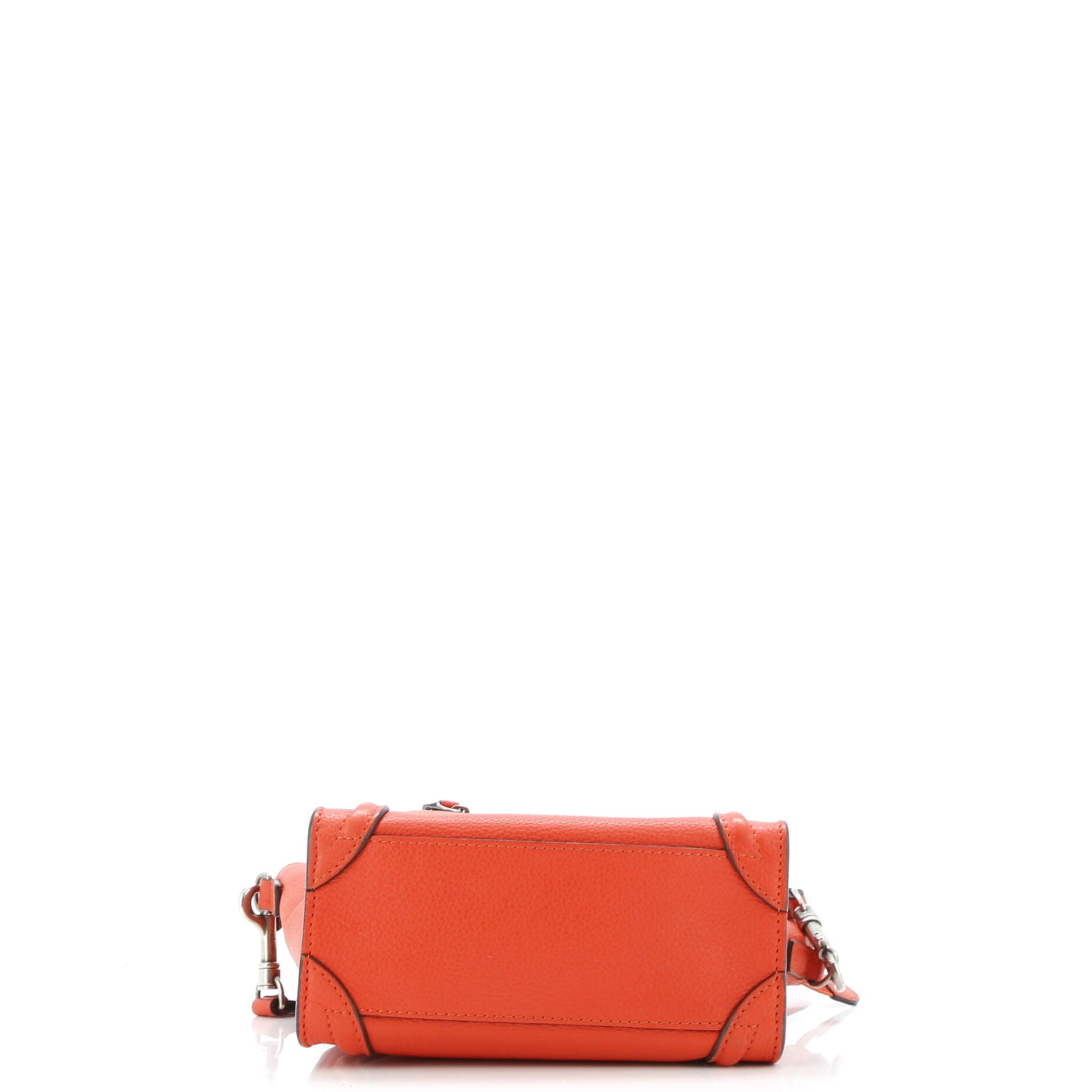 Luggage Bag Grainy Leather Nano
