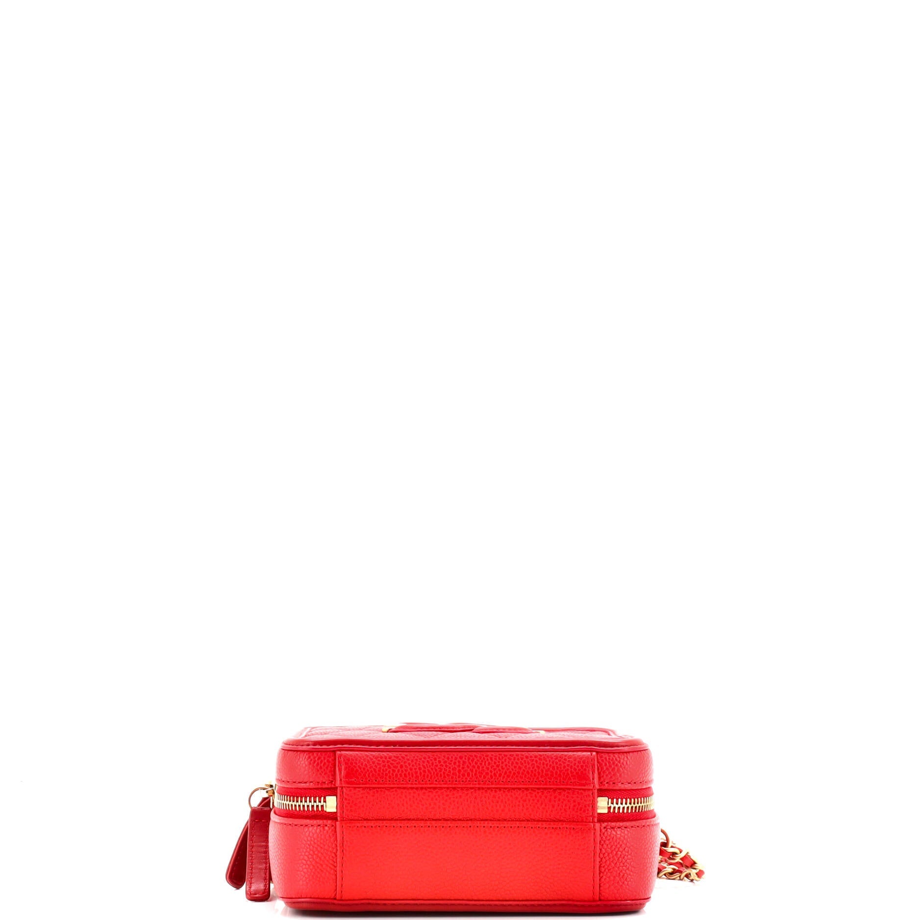 Filigree Vanity Case Quilted Caviar Small