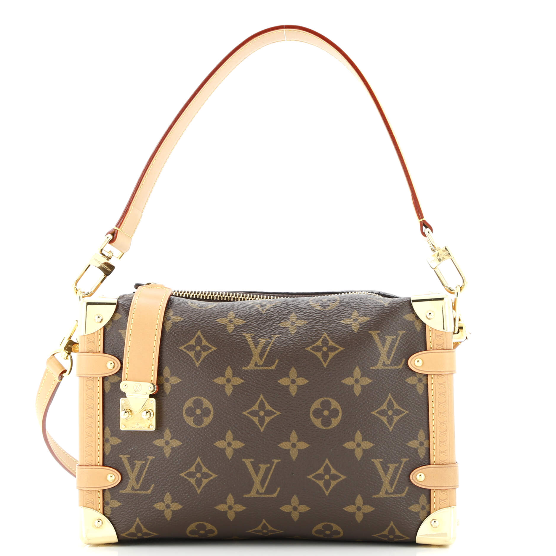 Side Trunk Handbag Monogram Canvas MM