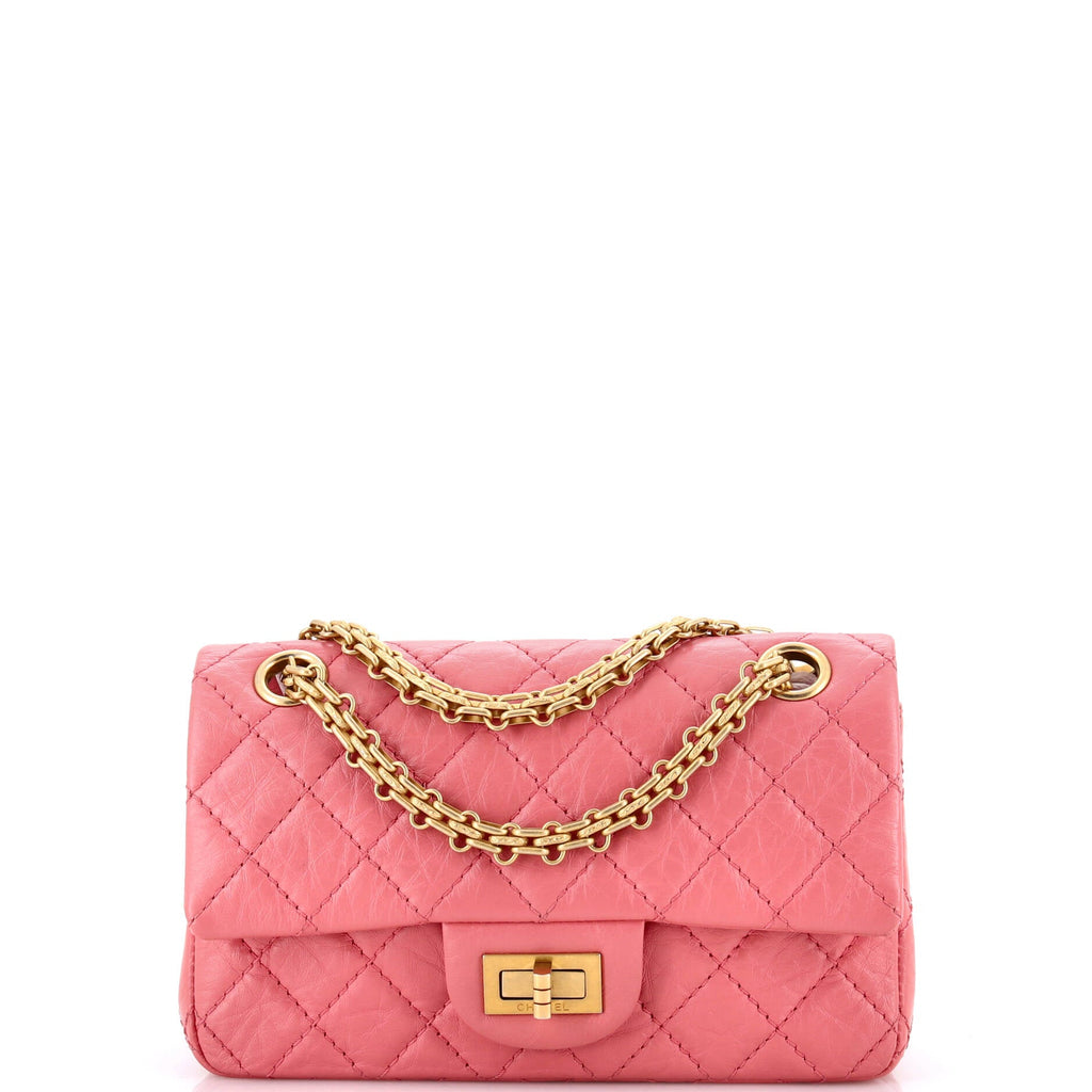 Reissue 2.55 Flap Bag Quilted Aged Calfskin Mini
