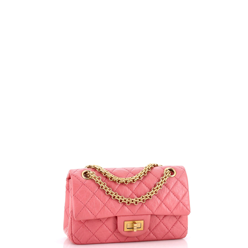 Reissue 2.55 Flap Bag Quilted Aged Calfskin Mini