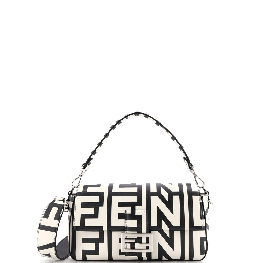 x Marc Jacobs Baguette NM Bag Printed Leather Medium