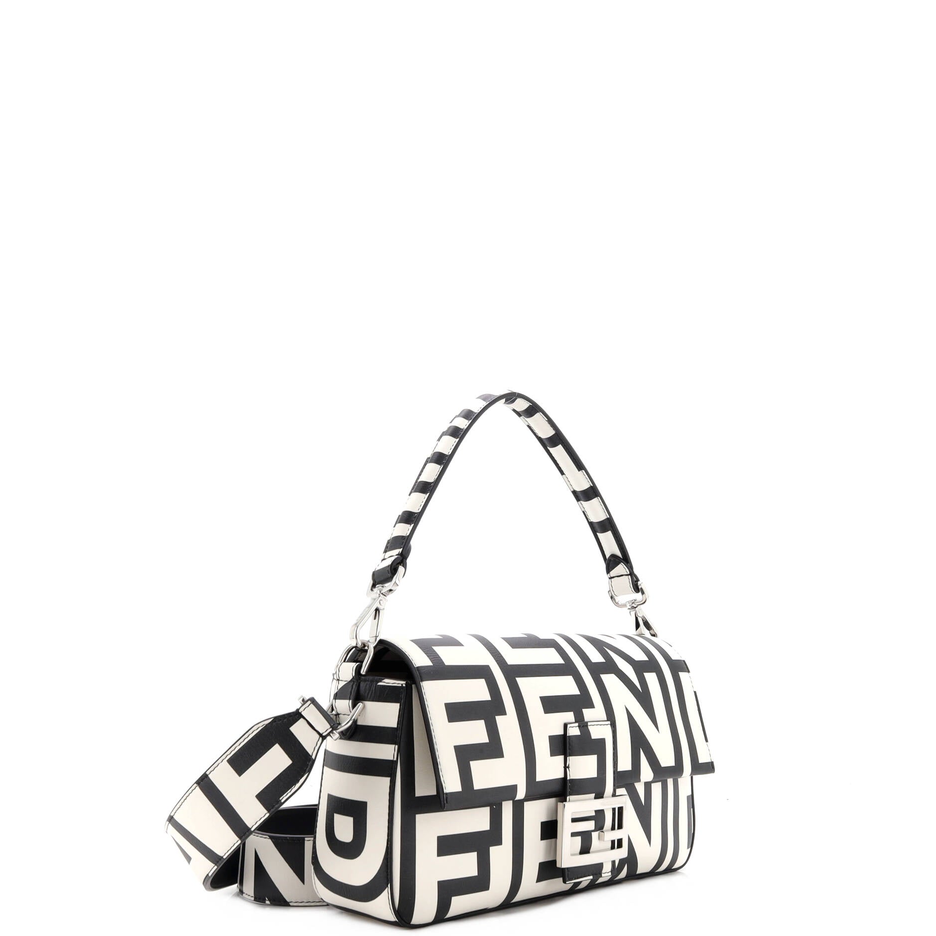 x Marc Jacobs Baguette NM Bag Printed Leather Medium