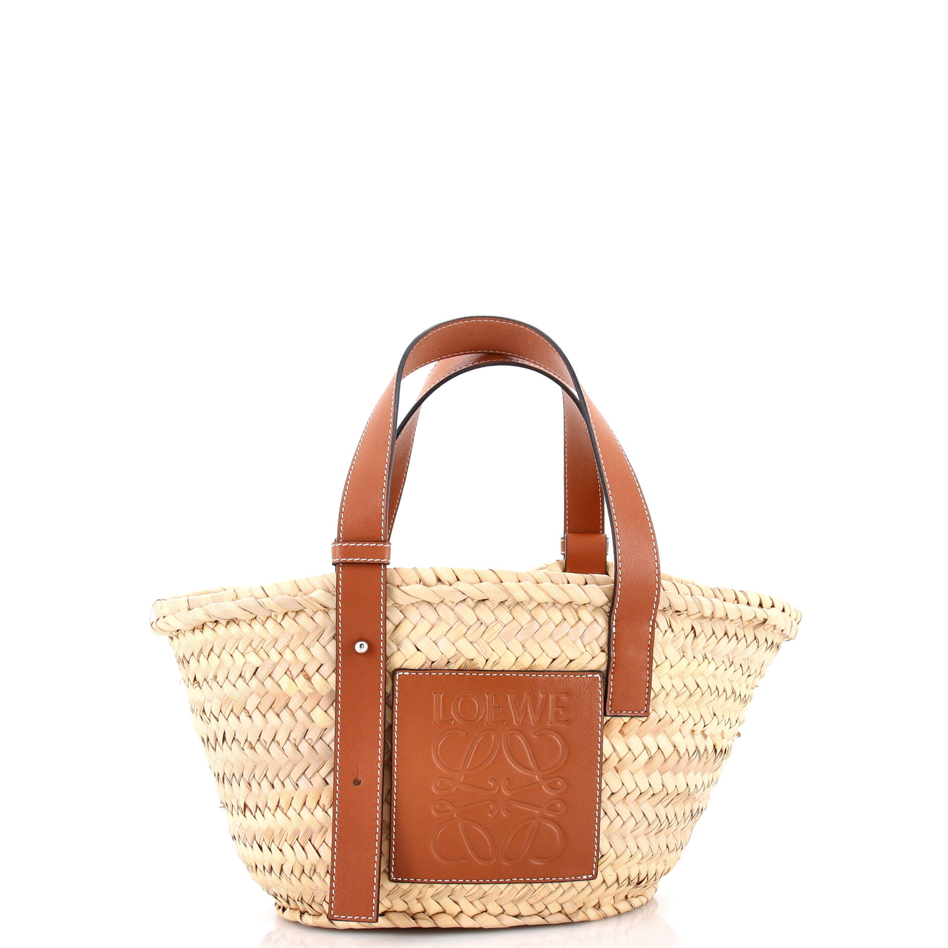 Basket Tote Raffia Small