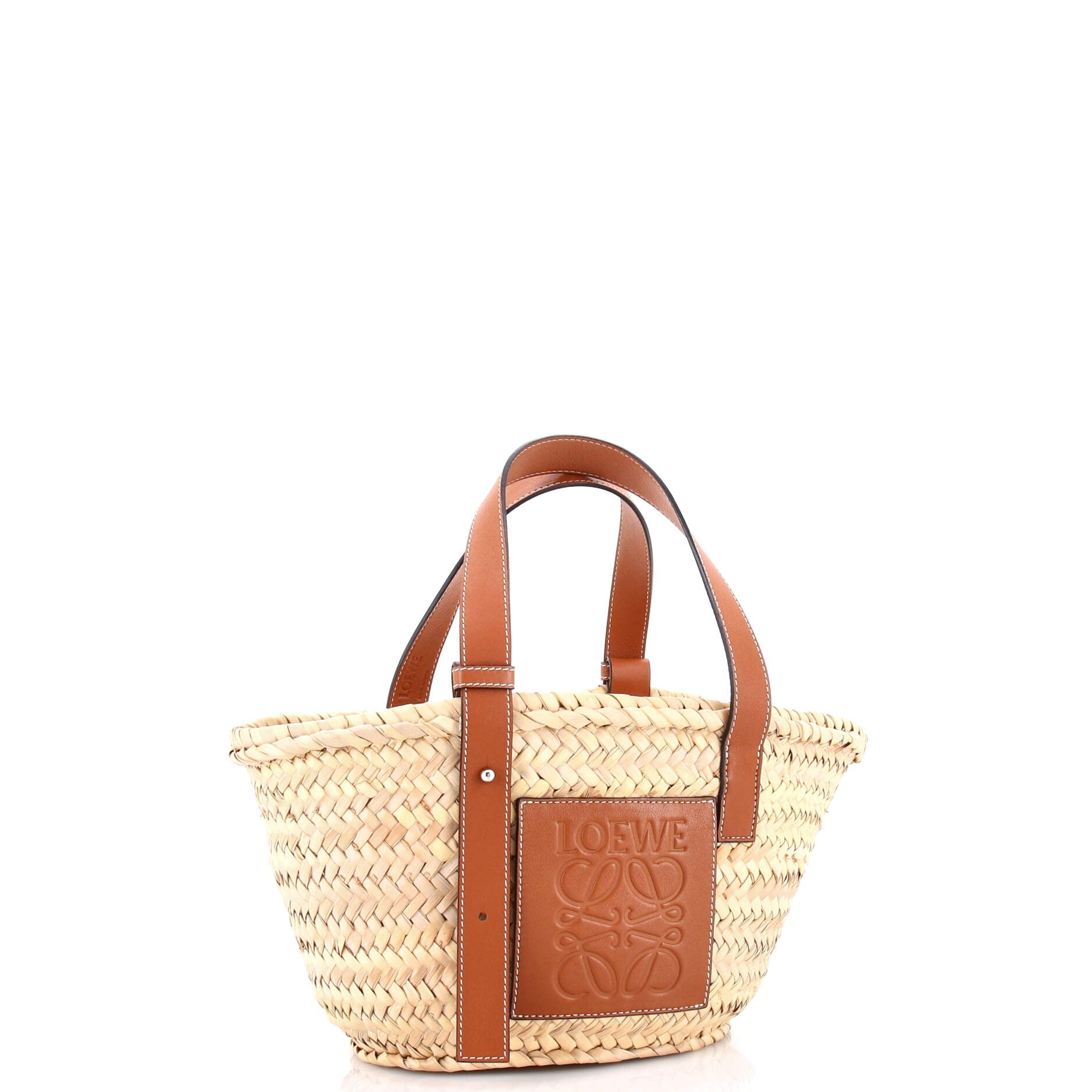 Basket Tote Raffia Small