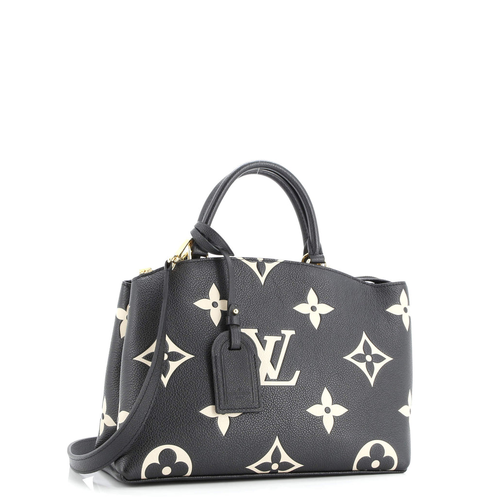 Petit Palais Handbag Bicolor Monogram Empreinte Giant