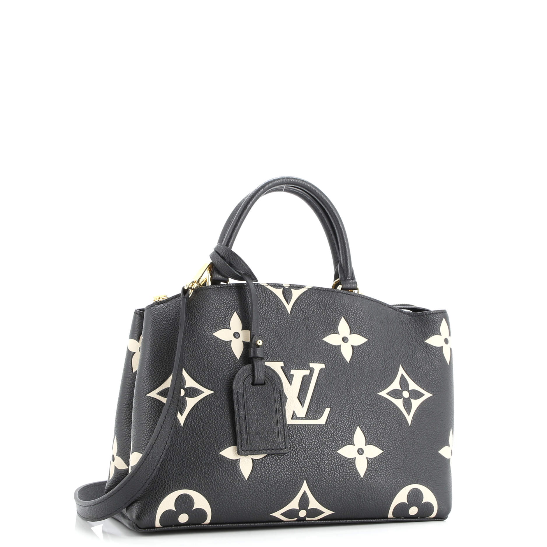 Petit Palais Handbag Bicolor Monogram Empreinte Giant