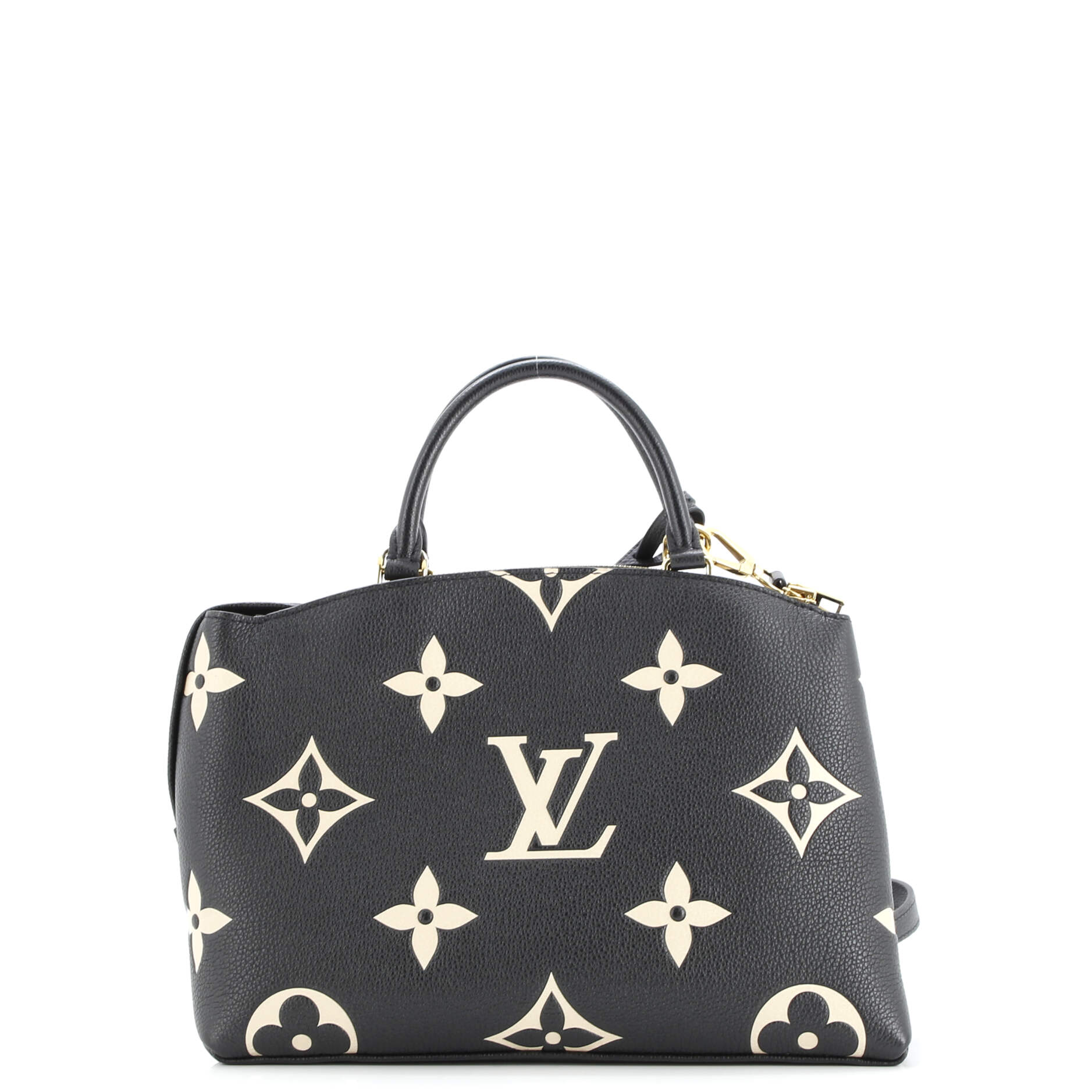 Petit Palais Handbag Bicolor Monogram Empreinte Giant