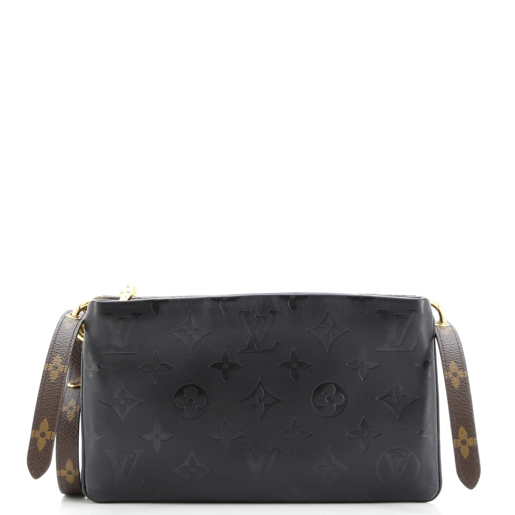 LV3 Pouch Bag Monogram Canvas, Reverse Monogram Canvas and Monogram Ink Embossed Lambskin