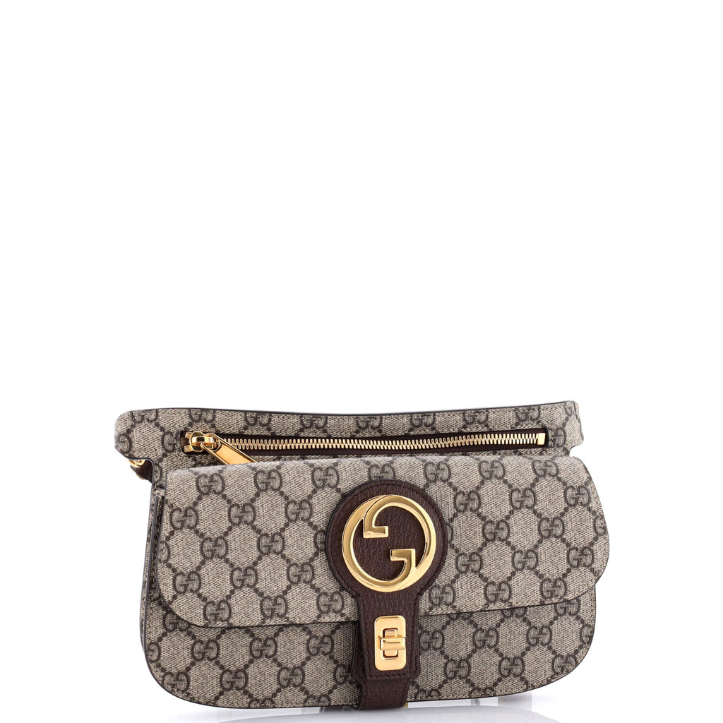 Blondie Flap Pocket Belt bag GG Coated Canvas