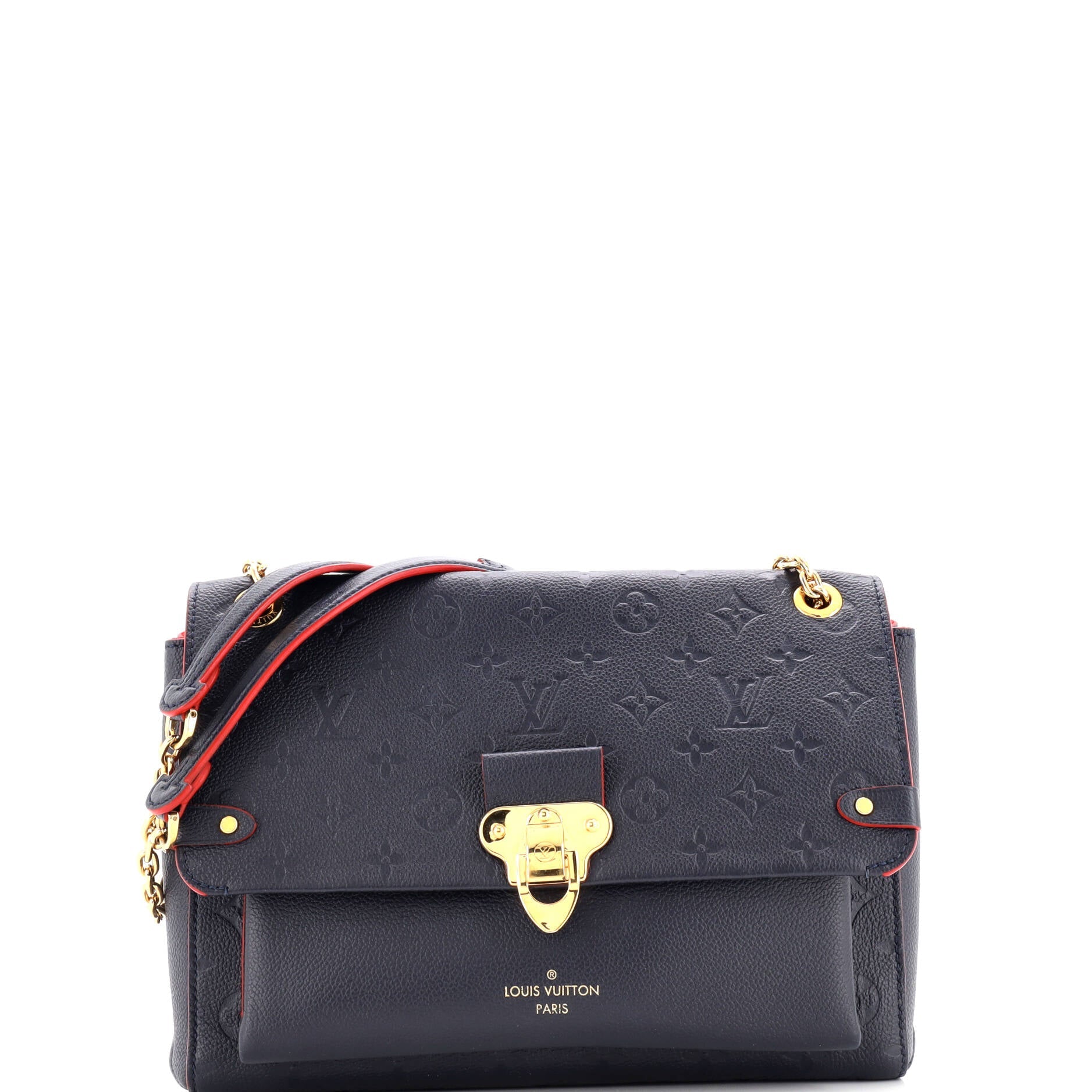 Vavin Handbag Monogram Empreinte Leather MM