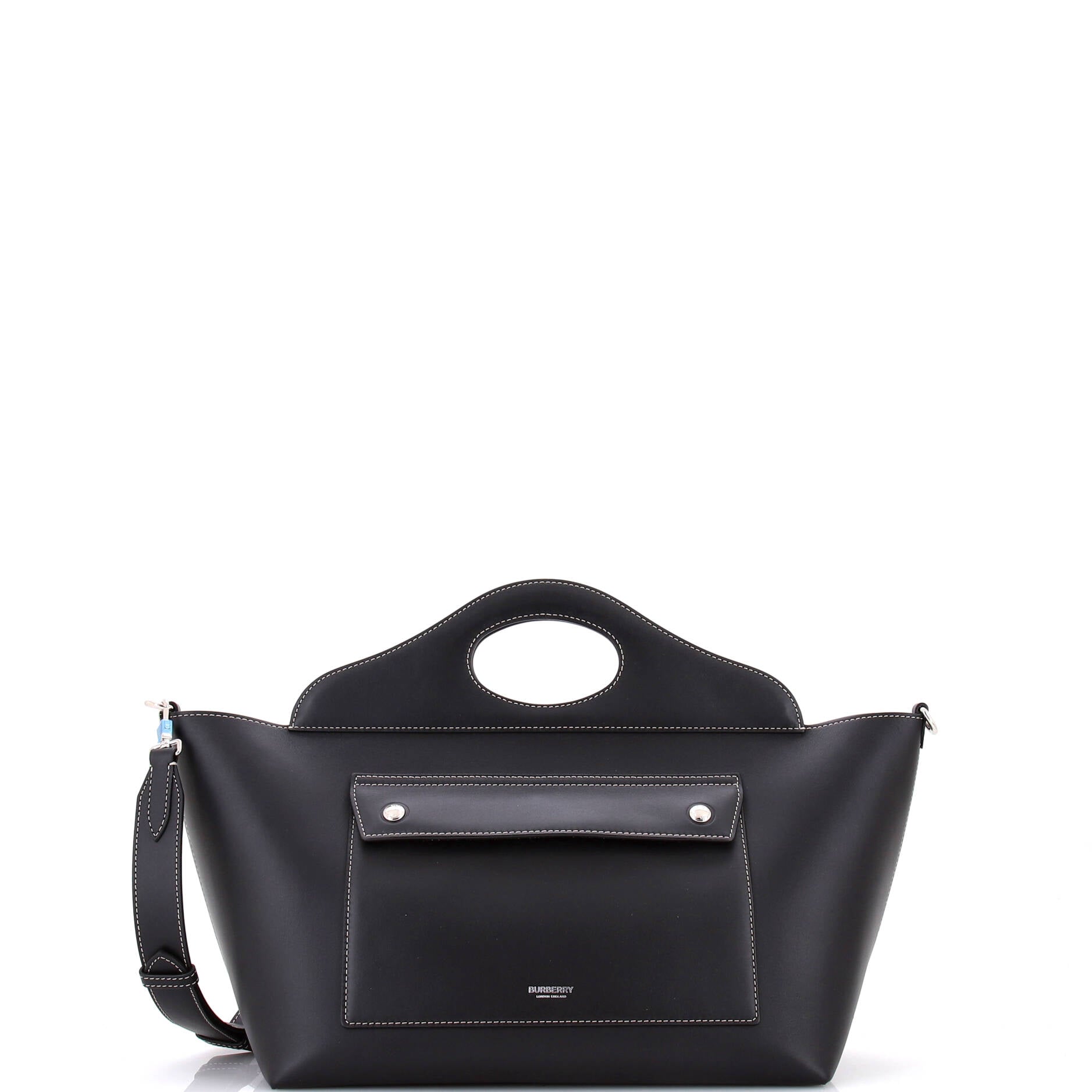 Soft Pocket Tote Leather Small