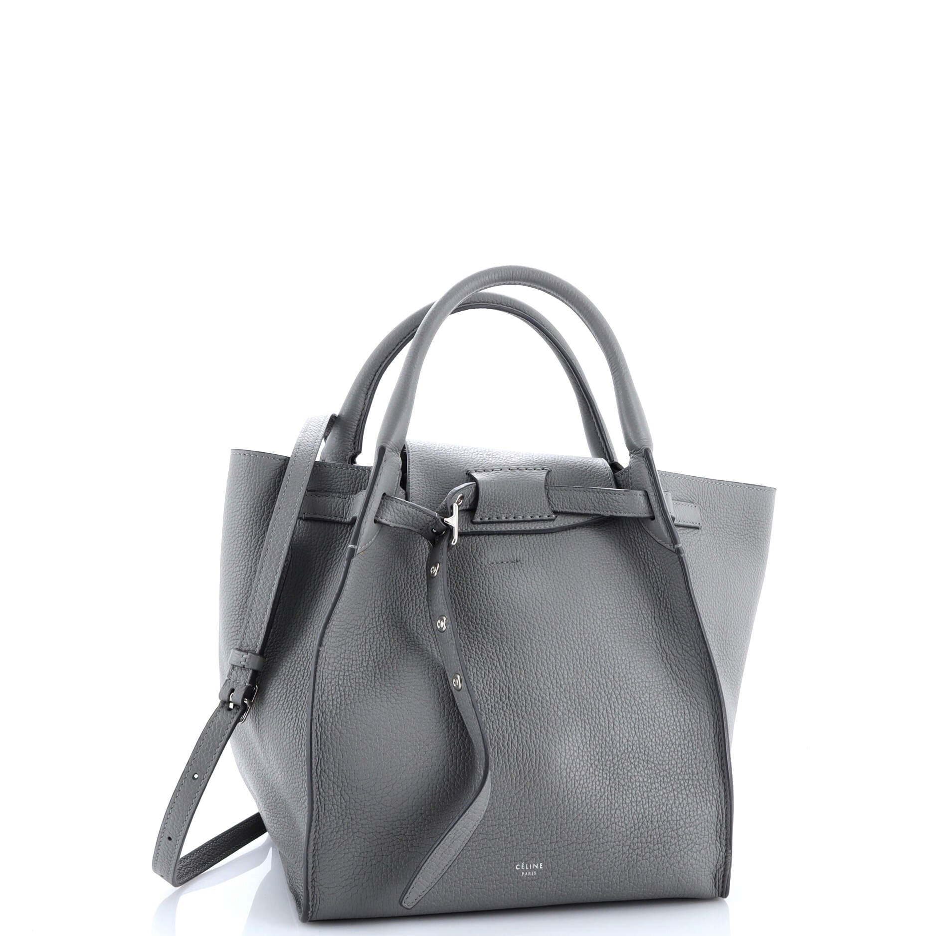 Big Bag Grained Calfskin Small