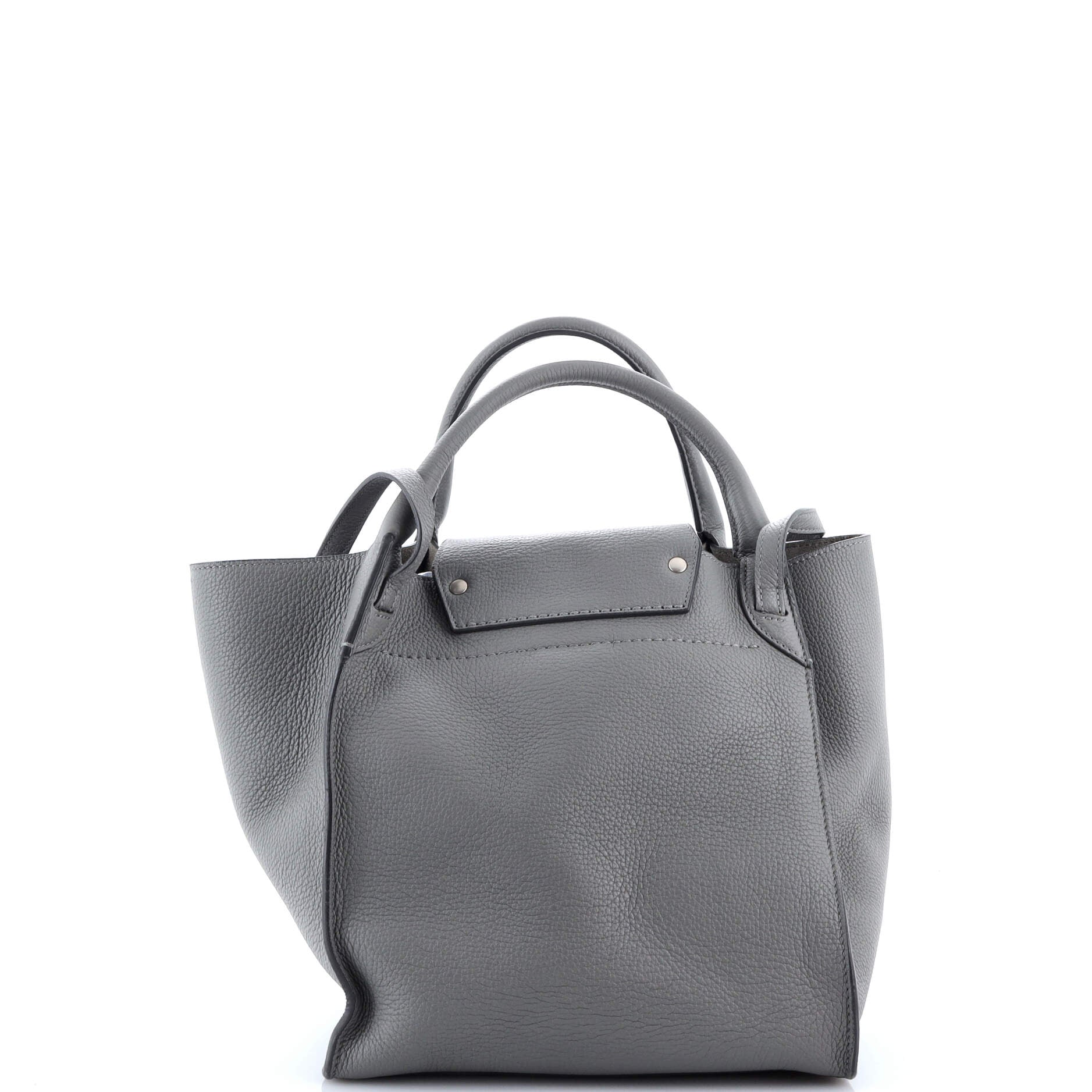 Big Bag Grained Calfskin Small