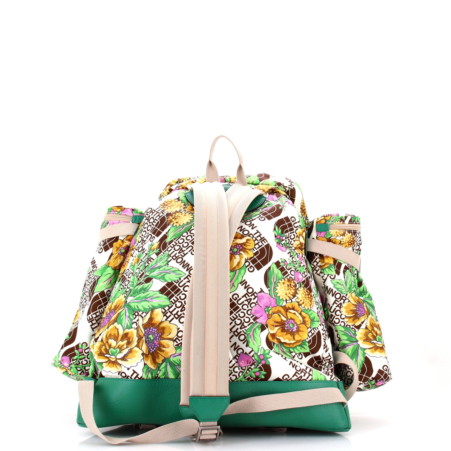 Gucci x The North Face Flap Backpack Printed Nylon Large