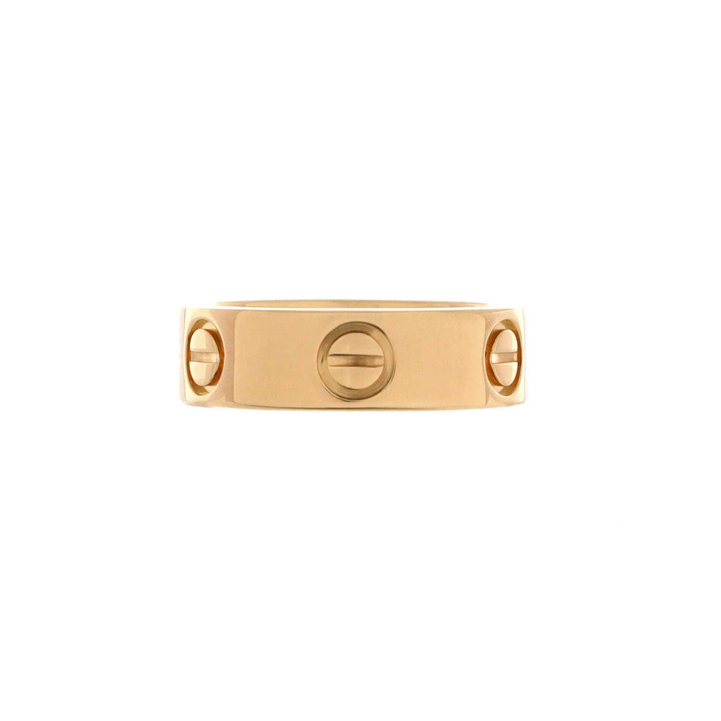 Love Band Ring 18K Yellow Gold