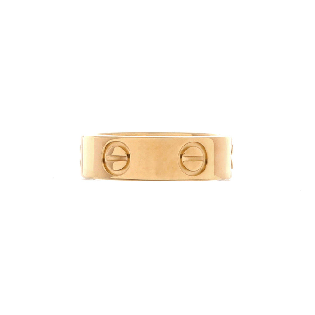 Love Band Ring 18K Yellow Gold