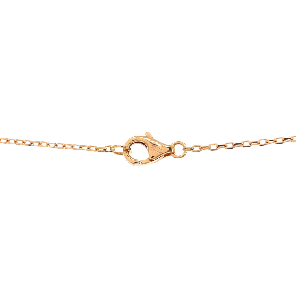 Trinity Pendant Necklace 18K Yellow Gold and Diamonds