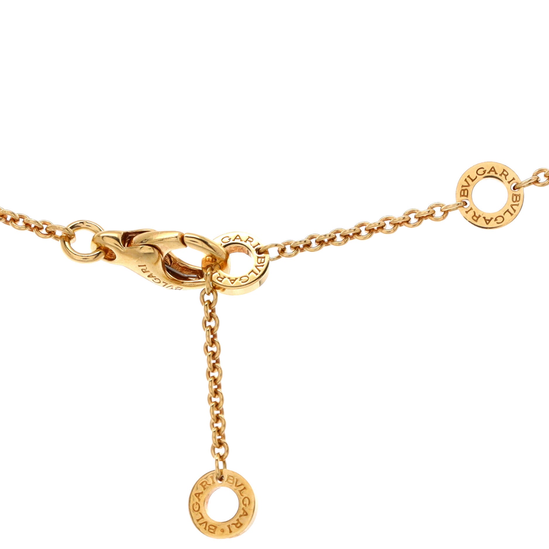 Parentesi Pendant Necklace 18K Yellow Gold
