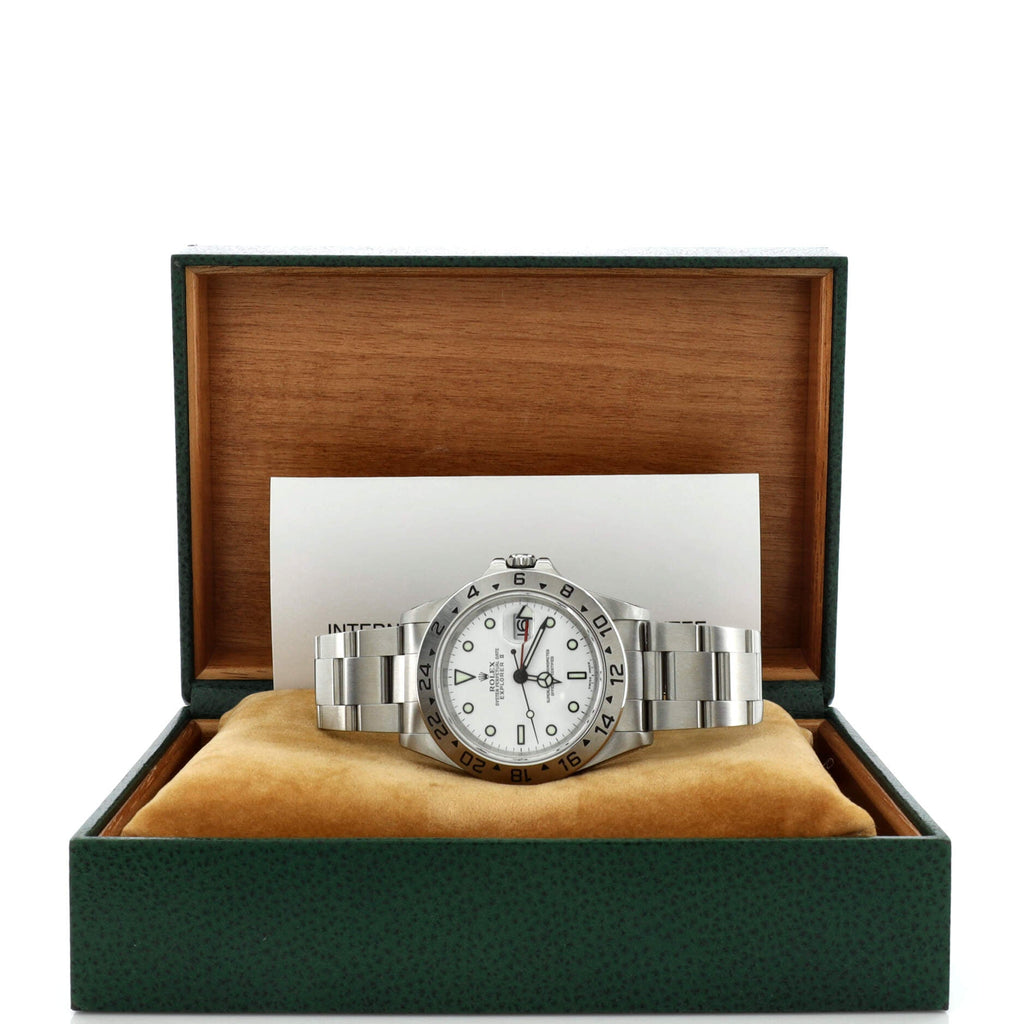 Oyster Perpetual Explorer II Automatic Watch Stainless Steel 40
