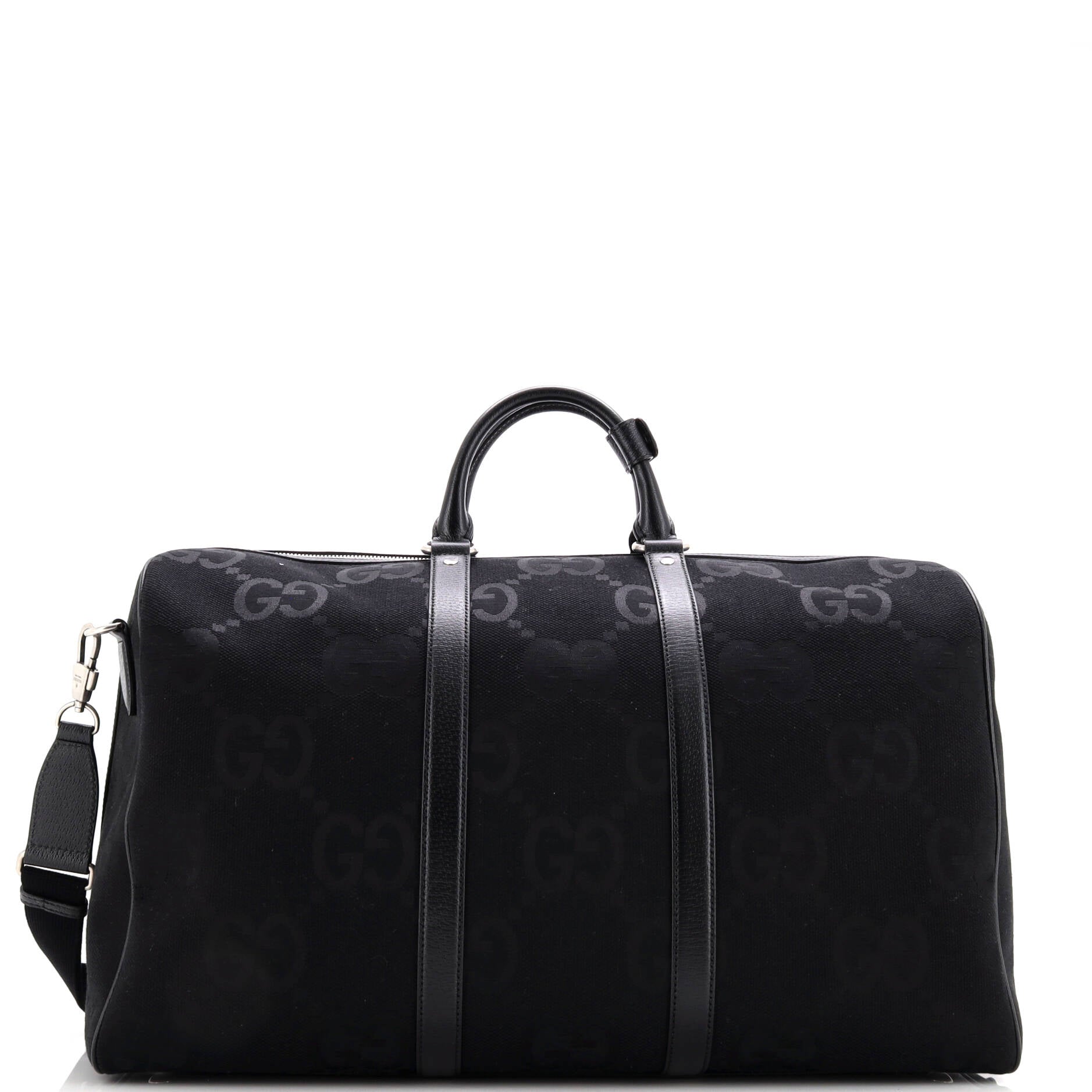 Convertible Duffle Bag Jumbo GG Canvas Large