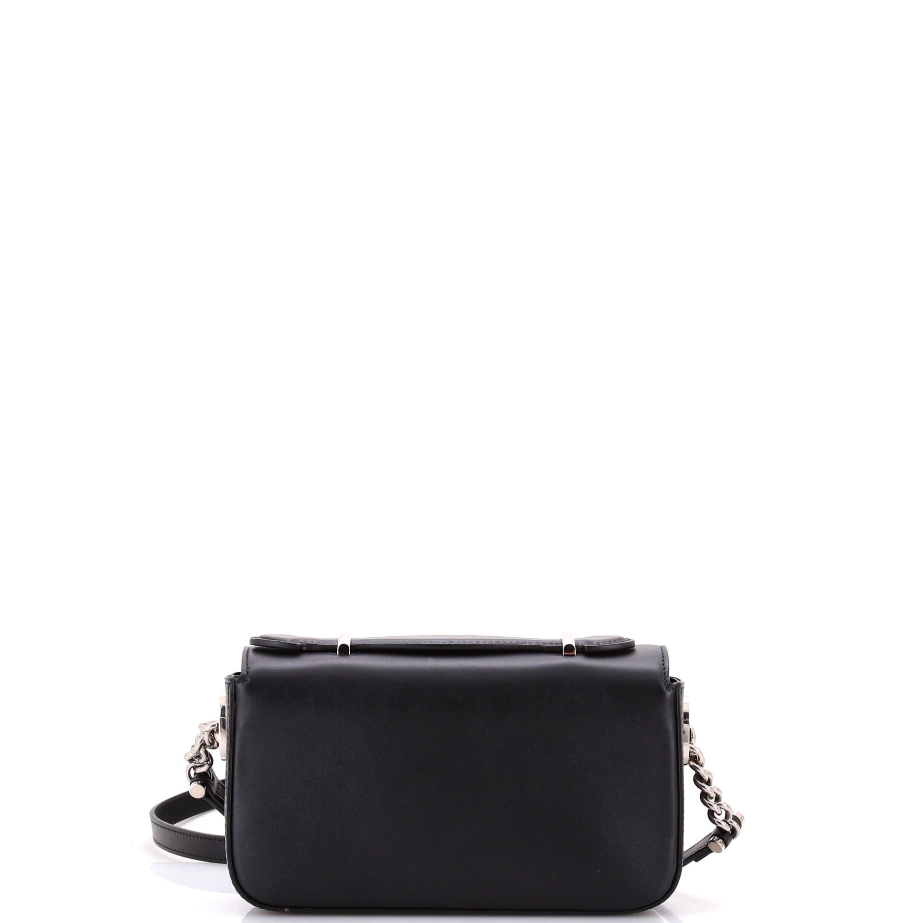 Petite GG Flap Shoulder Bag Leather Small