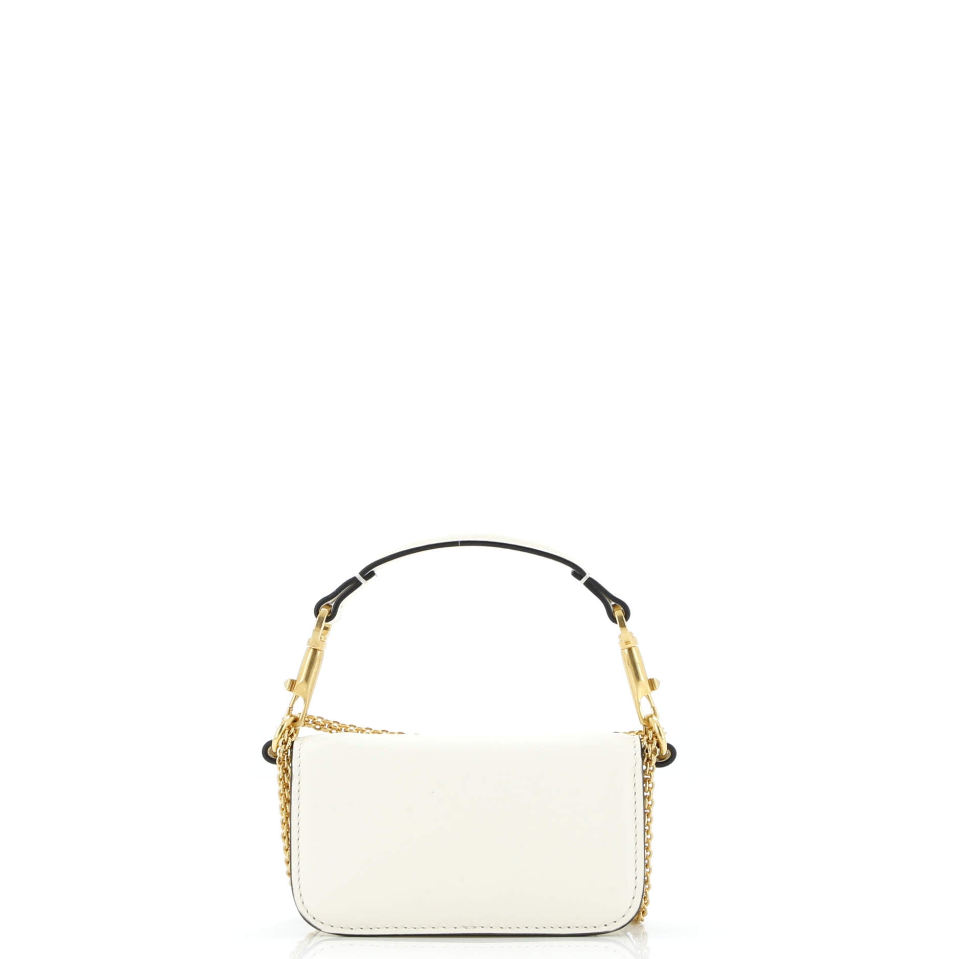 VLogo Loco Flap Shoulder Bag Leather Mini