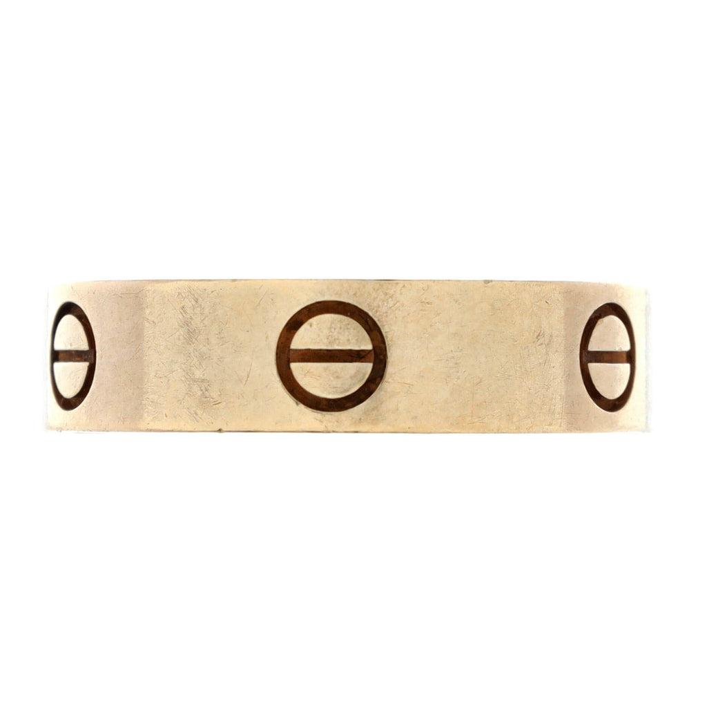 Love Band Ring 18K Yellow Gold