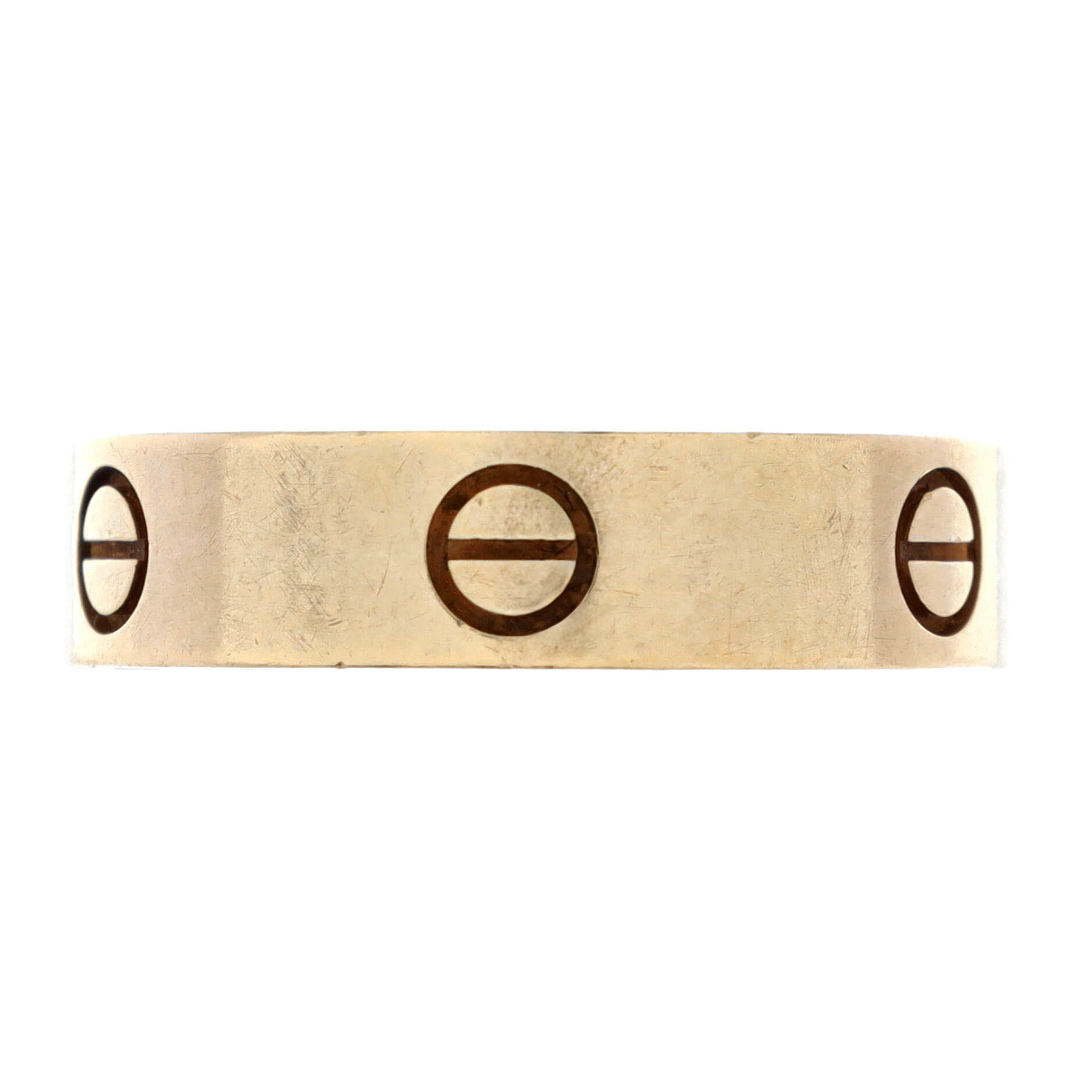 Love Band Ring 18K Yellow Gold