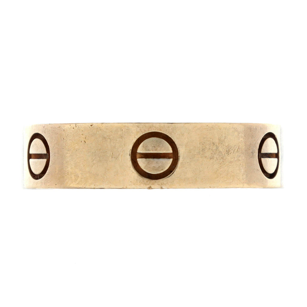 Love Band Ring 18K Yellow Gold