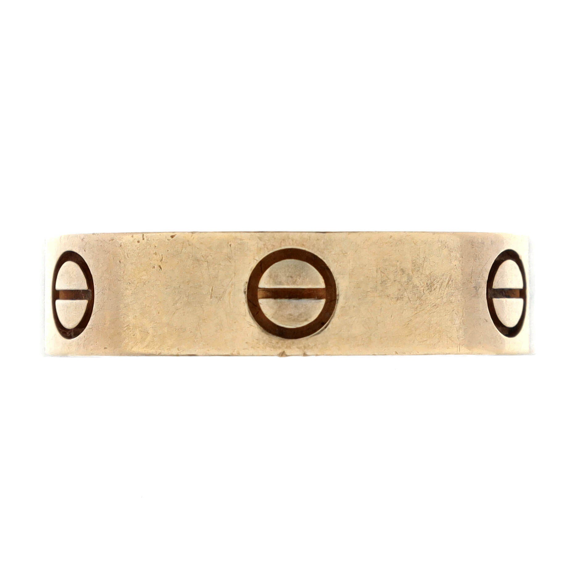 Love Band Ring 18K Yellow Gold