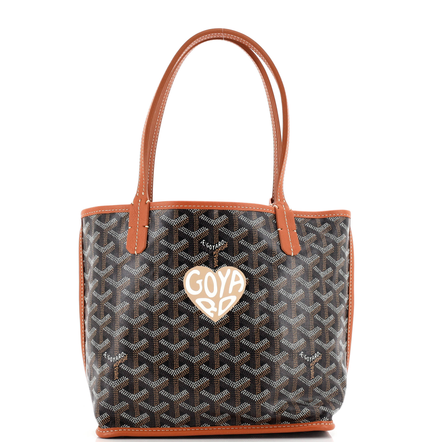 Anjou Reversible Tote Printed Coated Canvas Mini