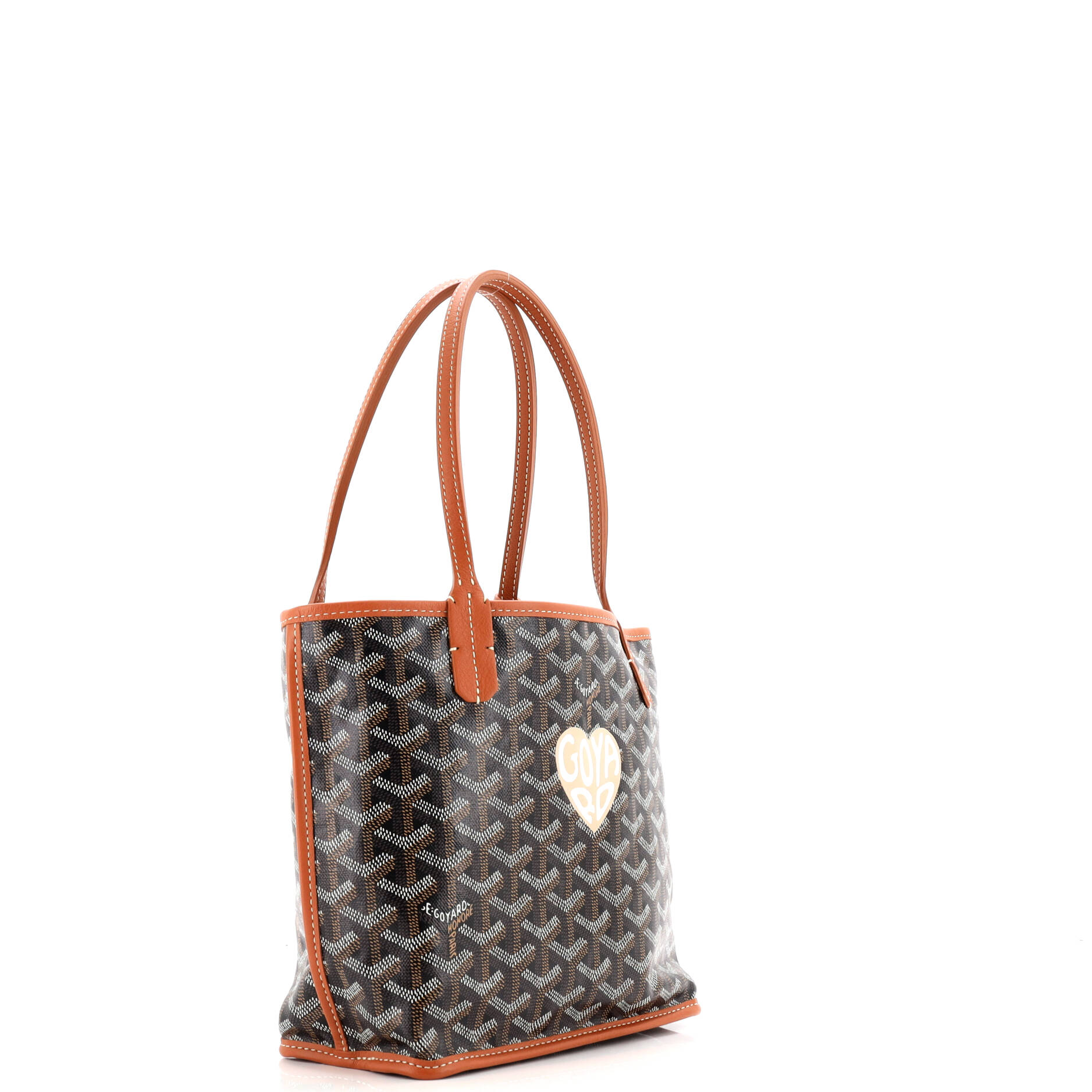 Anjou Reversible Tote Printed Coated Canvas Mini