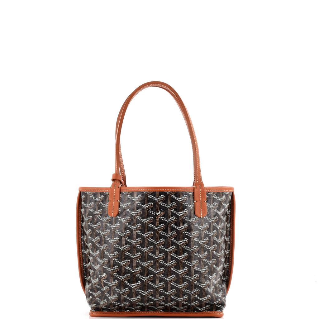 Anjou Reversible Tote Printed Coated Canvas Mini