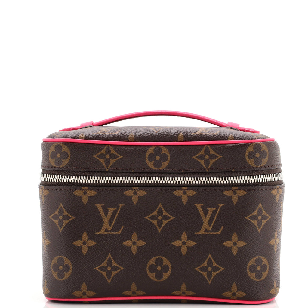 Nice Vanity Case Monogram Canvas Mini