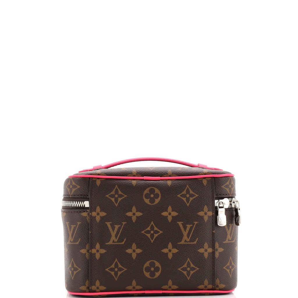 Nice Vanity Case Monogram Canvas Mini