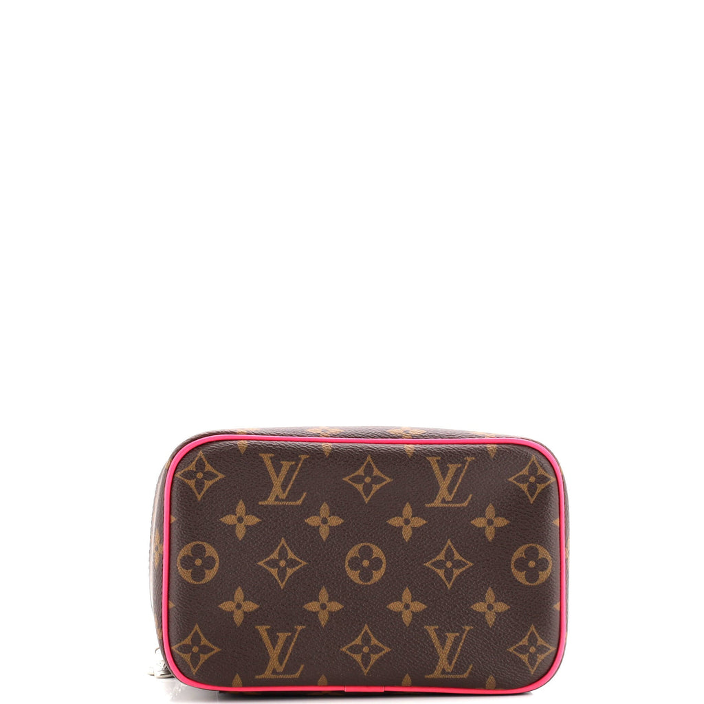 Nice Vanity Case Monogram Canvas Mini