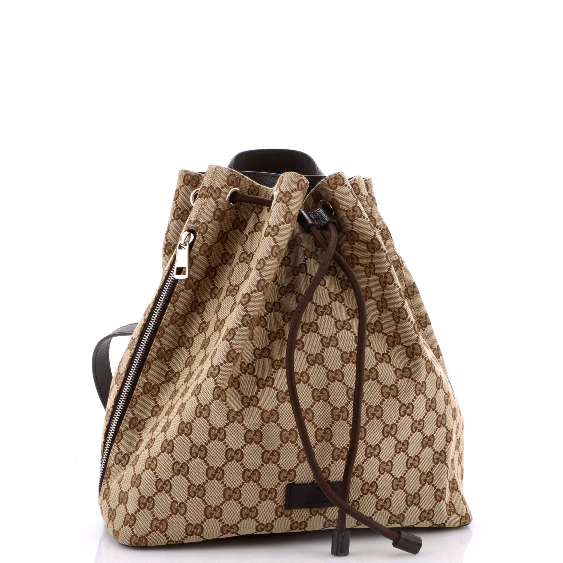 Drawstring Backpack GG Canvas Medium