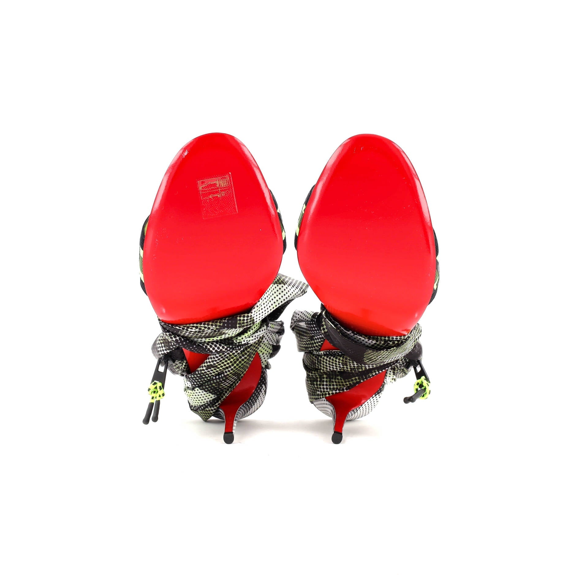Women's Wind Around Du Desert Ankle Wrap Heeled Sandals Fabric with Satin 100