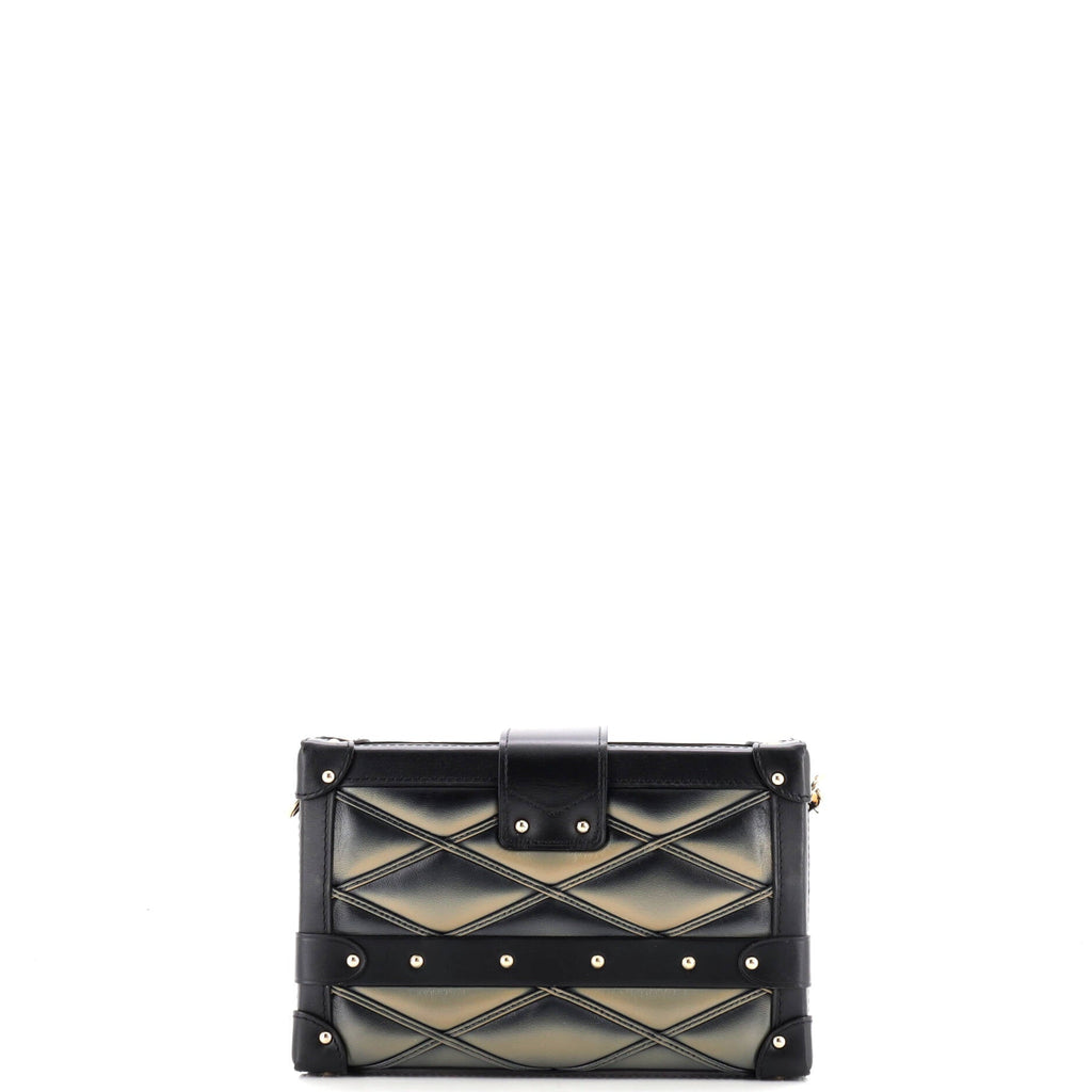 Petite Malle Handbag Malletage Leather