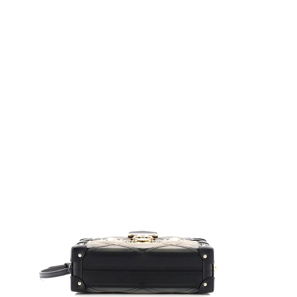 Petite Malle Handbag Malletage Leather