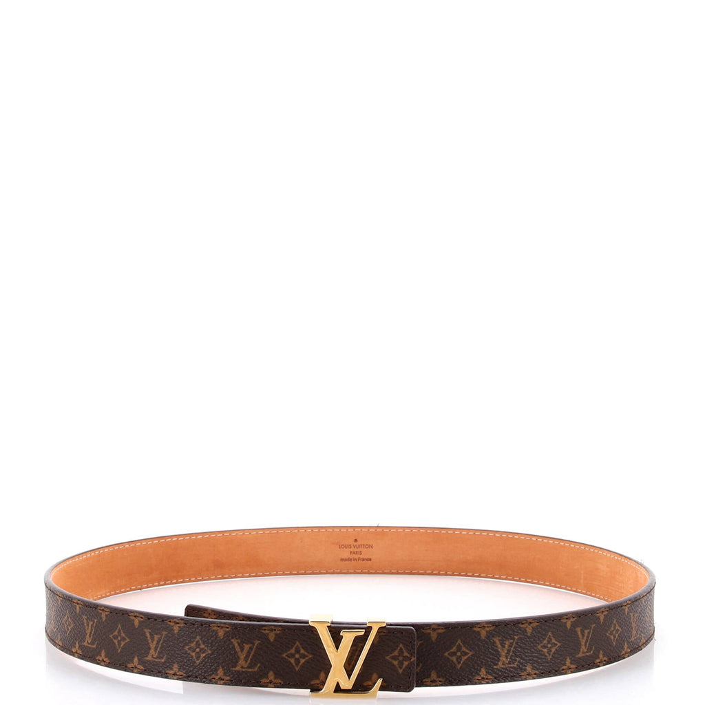 LV Initiales Belt Monogram Canvas Thin