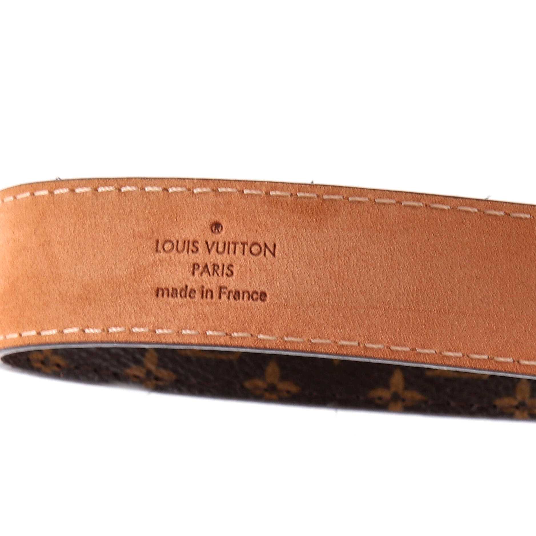 LV Initiales Belt Monogram Canvas Thin
