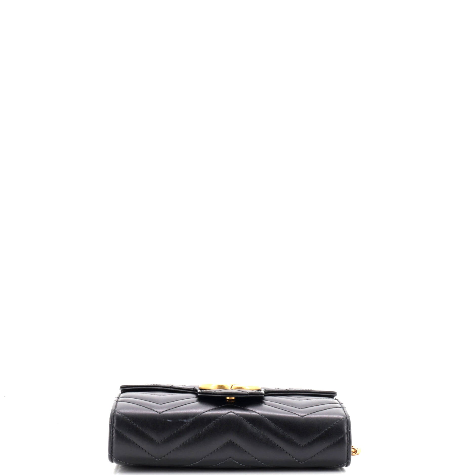 GG Marmont Chain Wallet Matelasse Leather Mini